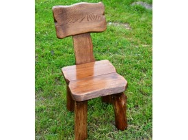 Masivní židle Karel - dub