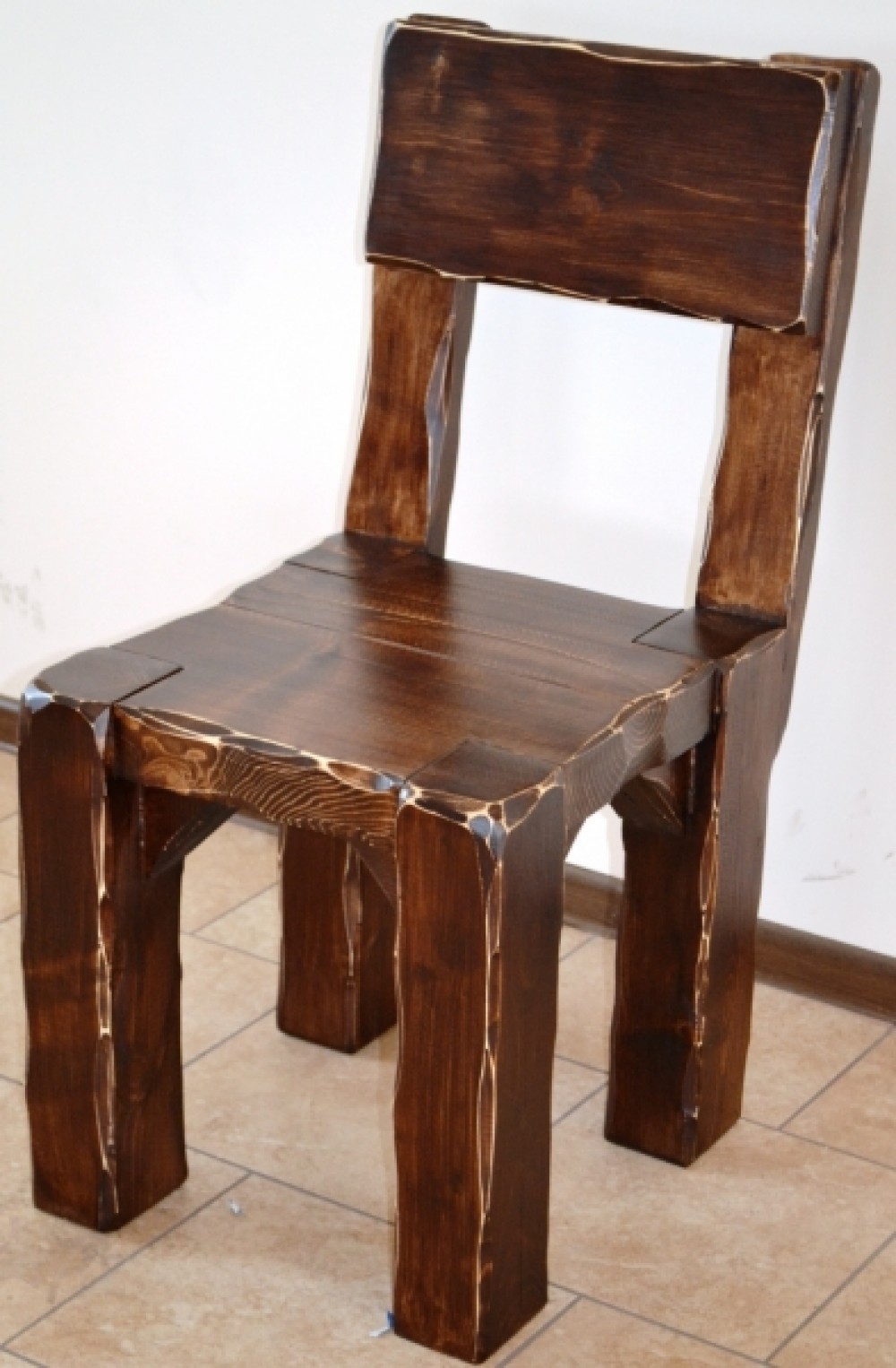 Masivní židle Bradlo