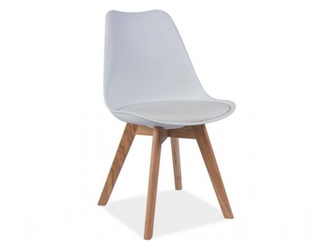 Designová židle Kross - bílá