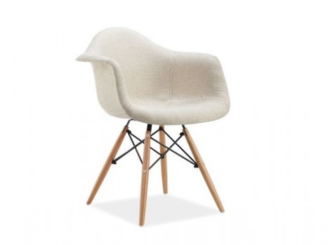 Designová židle Yukon -  Krémová 