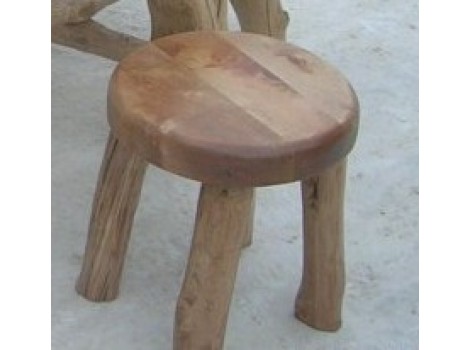 Zahradní masivní židle Rohák